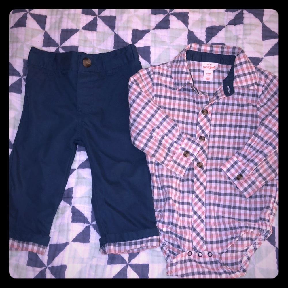 Cat & Jack, 6-9 Months, boys dress up outfit